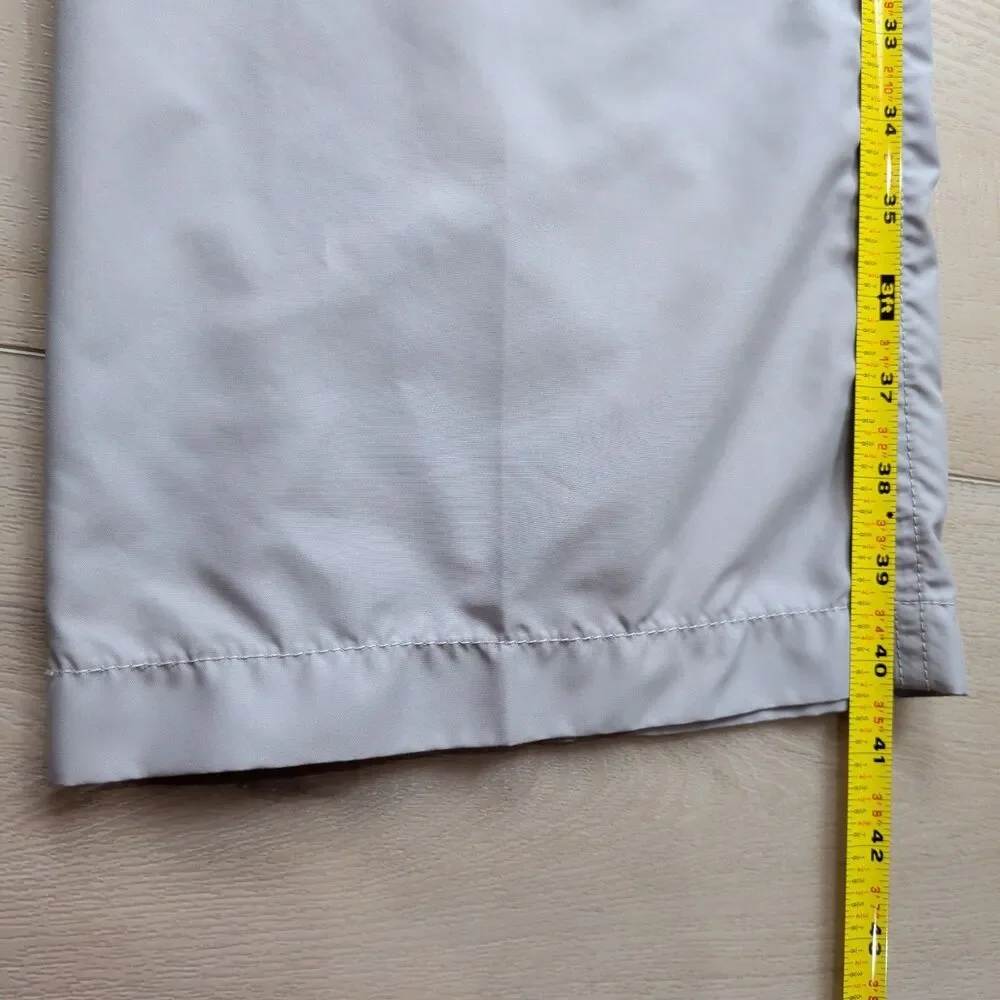J Lindeberg Pants Mens 36x32 Golf Regular Fit Micro Twill‎ Straight Leg Gray